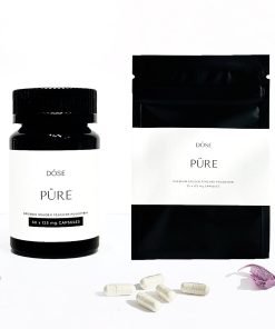 Dose PURE Golden Teacher Microdose Psilocybin Capsules (25 or 60 Capsules)