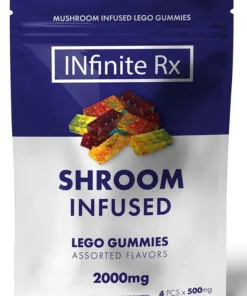 INfinite Rx Shroom Infused Block Gummies Edibles (2000mg)