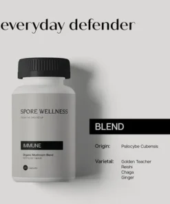 Spore Wellness (Immune) Microdosing Mushroom Capsules