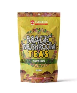 Canada Mushrooms Shroom Tea | 1000MG | Ginger Lemon